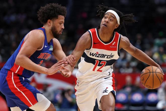 活塞双核爆发送奇才13连败 杜伦砍36+12率队大胜