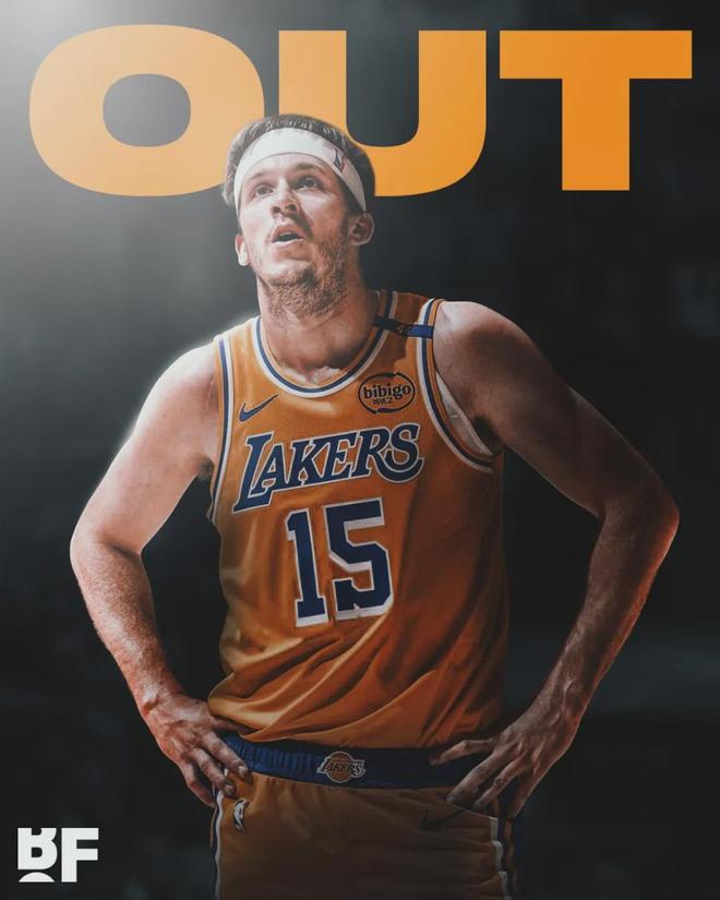 湖人核心里夫斯伤退 影响季后赛前景